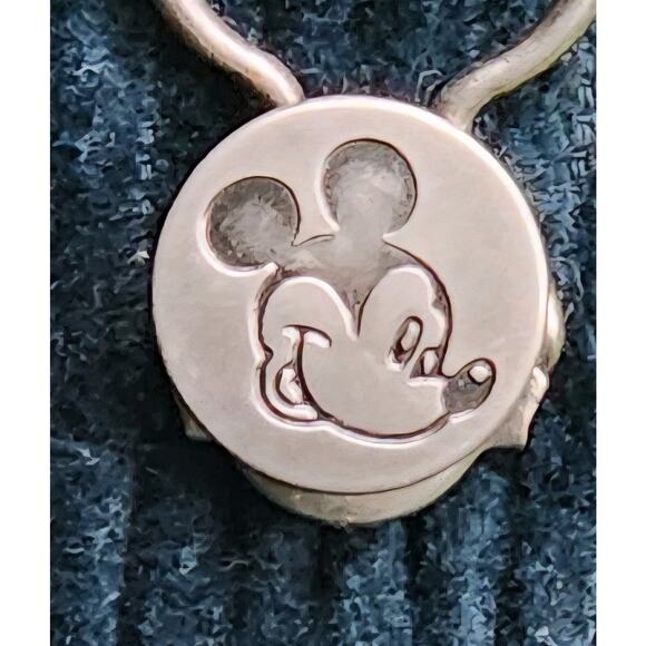 Mickey Mouse Overalls Jrs. Sz L Hunter Green Corduroy Signature Series VTG - Picture 7 of 10